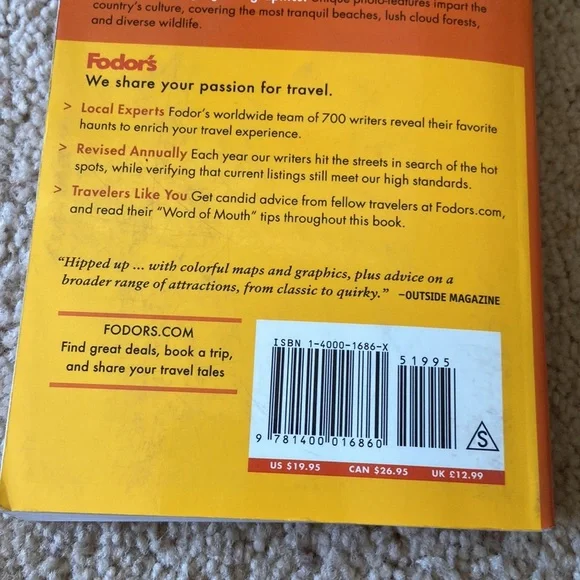 Fodors 2007 Costa Rica - Picture 2 of 2